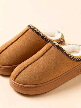 Women's Cozy Slippers Plush Lined Non-Slip Thick Sole Ankle Slippers